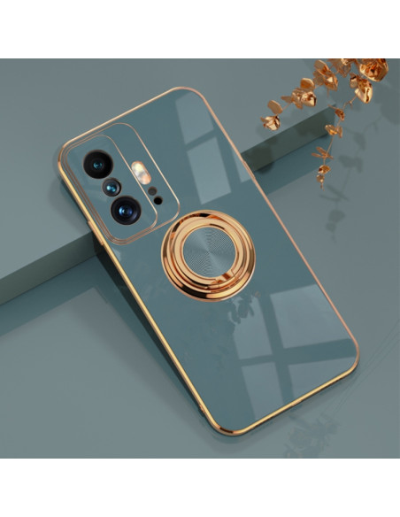 Cover Xiaomi Mi 11T Silicone Grigio Anello | Melacompro