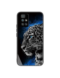 Cover Redmi 10 Vetro Temperato Leopardato