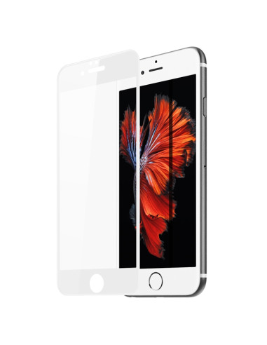 Vetro Temperato iPhone 8 Plus 9H Bianco | Melacompro