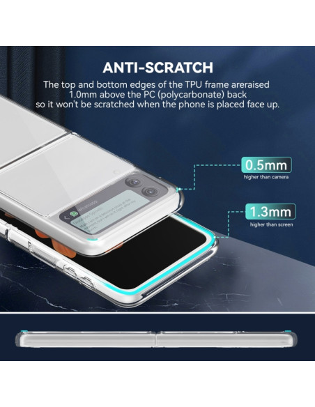 Cover Galaxy Z Flip3 5G PC TPU Antiurto | Melacompro