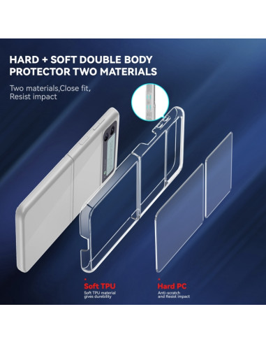 Cover Galaxy Z Flip3 5G PC TPU Antiurto | Melacompro