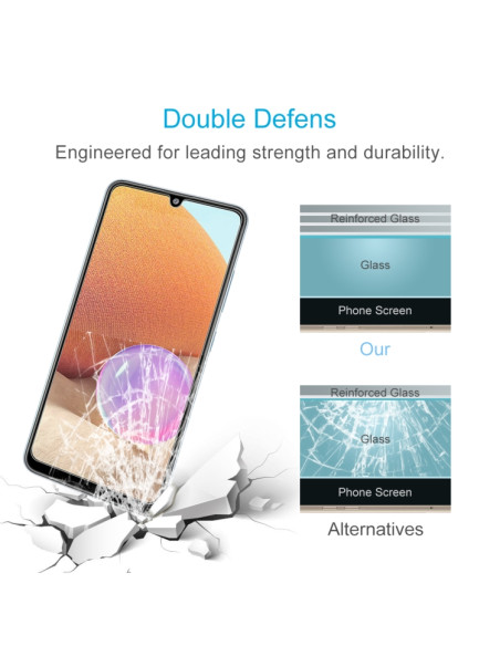 Vetro Temperato Galaxy A32 4G 9H 10 Pezzi | Melacompro