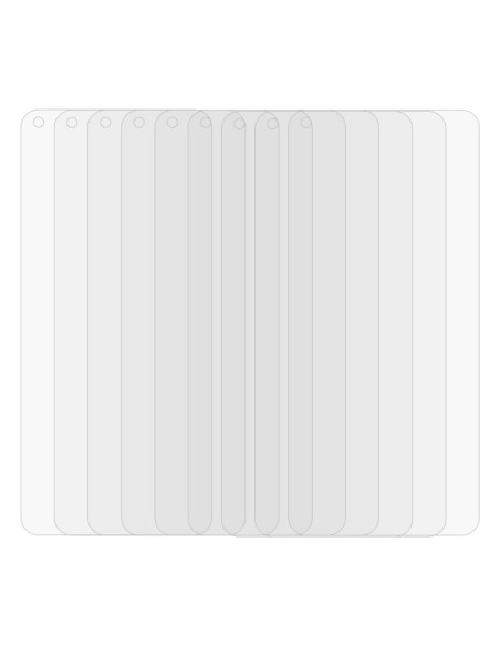 For Xiaomi Mi 11 Lite 5G NE 10 PCS 0.26mm 9H 2.5D Tempered Glass Film