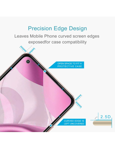 For Xiaomi Mi 11 Lite 5G NE 10 PCS 0.26mm 9H 2.5D Tempered Glass Film