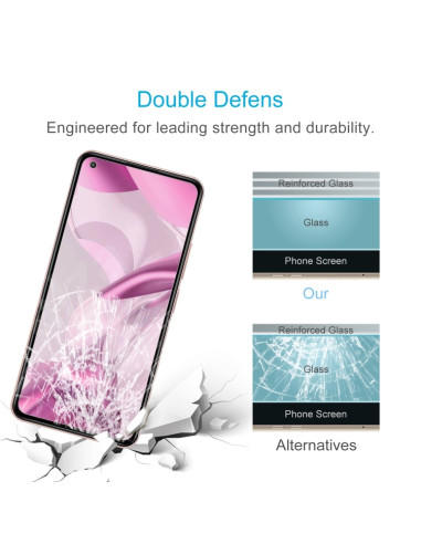 For Xiaomi Mi 11 Lite 5G NE 10 PCS 0.26mm 9H 2.5D Tempered Glass Film