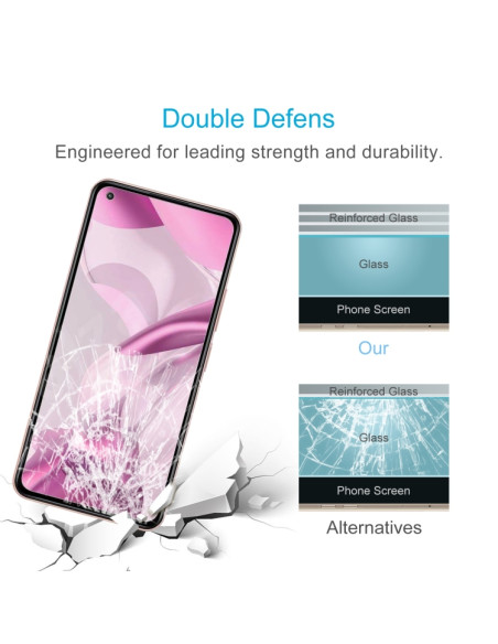 For Xiaomi Mi 11 Lite 5G NE 10 PCS 0.26mm 9H 2.5D Tempered Glass Film