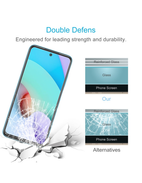 Vetro Temperato Redmi 10 9H 10 Pezzi | Melacompro
