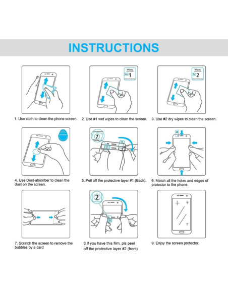 Vetro Temperato Redmi 10 9H 10 Pezzi | Melacompro