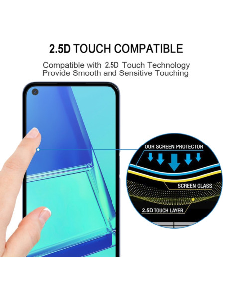 Pellicola Vetro OPPO A72 9D Full Glue | Melacompro