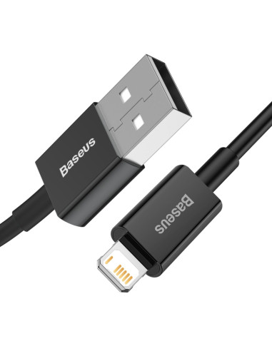 Cavo Baseus USB Lightning 2.4A 1m Nero | Melacompro