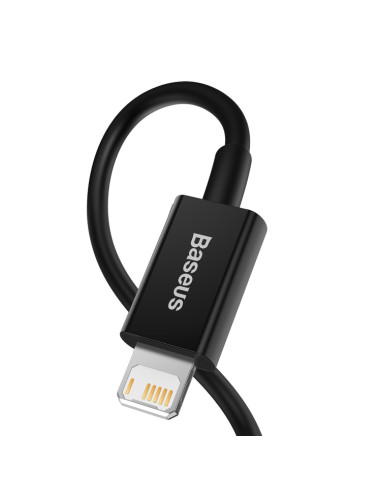 Cavo Baseus USB Lightning 2.4A 1m Nero | Melacompro