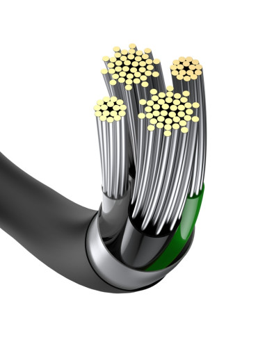 Cavo Baseus USB Lightning 2.4A 1m Nero | Melacompro