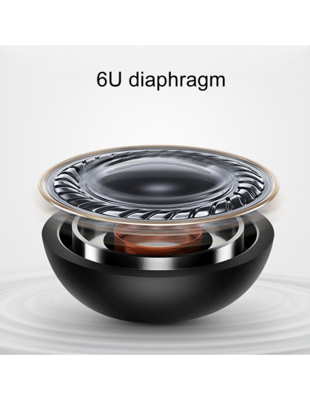 Auricolare JR-EL112S Conch II Jack 3.5mm Rosso | Melacompro