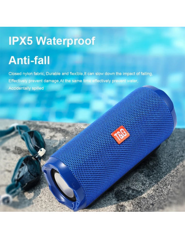 Speaker Bluetooth Impermeabile TG191 Rosso | Melacompro