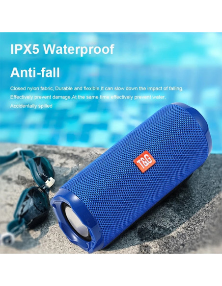 Speaker Bluetooth Impermeabile TG191 Rosso | Melacompro