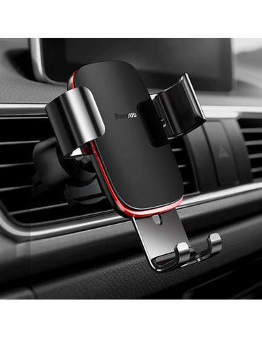 Supporto Auto Baseus Alluminio Nero | Melacompro