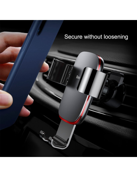 Supporto Auto Baseus Alluminio Nero | Melacompro