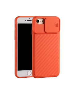 Cover iPhone SE 2020 TPU Twill Arancione