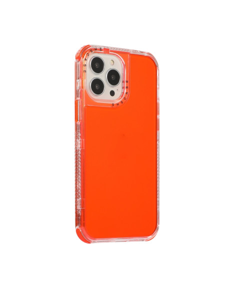 Cover iPhone 13 Pro TPU + PC Antiurto Viola Rosso | Melacompro