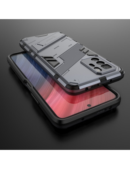 Cover Redmi Note 10 Pro 5G Antiurto Grigio | Melacompro