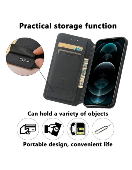 Cover iPhone 13 Pro PU Leather Flip Color cloud | Melacompro