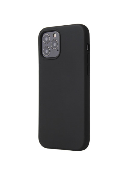 Cover iPhone 13 Pro Max Silicone Viola Nero | Melacompro