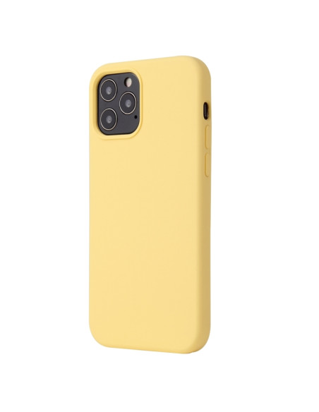 Cover iPhone 13 Pro Max Silicone Viola Giallo | Melacompro