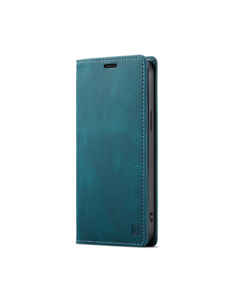 Cover iPhone 13 Pro PU Leather Flip Blu | Melacompro