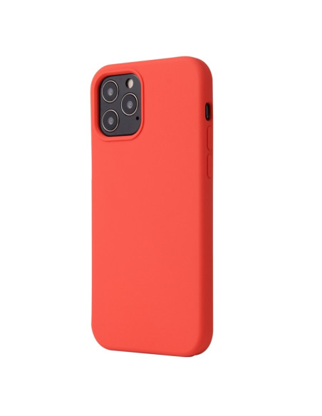 Cover iPhone 13 Pro Max Silicone Viola Corallo Rosso | Melacompro