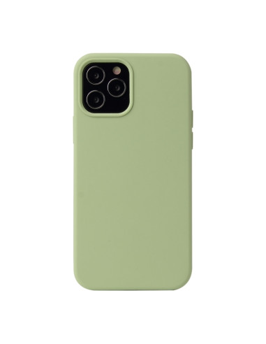 Cover iPhone 13 Pro Max Silicone Viola Matcha Verde | Melacompro