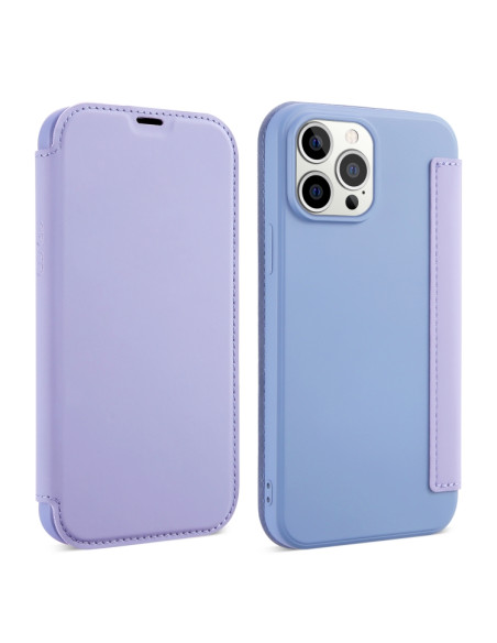 Cover iPhone 13 Pro Max Pelle PU Taro Viola | Melacompro