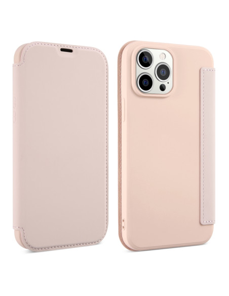 Cover iPhone 13 Pro Max Pelle PU Rosa | Melacompro