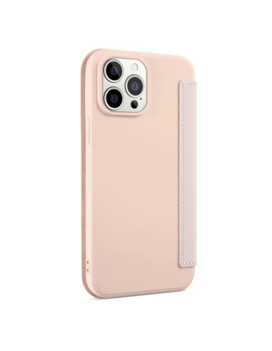 Cover iPhone 13 Pro Max Pelle PU Rosa | Melacompro