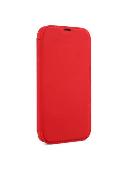 Cover iPhone 13 Pro Max Pelle PU Rosso | Melacompro