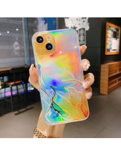 Cover iPhone 13 Pro Max TPU Marmo Giallo