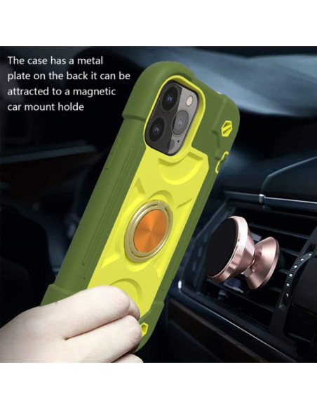 Cover iPhone 13 Pro Silicone Antiurto Avocado | Melacompro