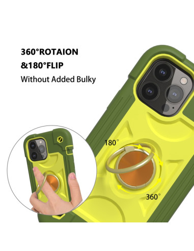 Cover iPhone 13 Pro Silicone Antiurto Avocado | Melacompro