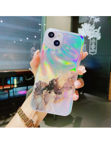 Cover iPhone 13 Pro Max TPU Marmo Nero | Melacompro