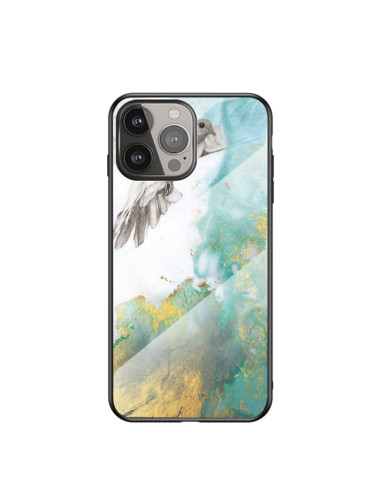 Cover iPhone 13 Pro Max Vetro Marmo | Melacompro