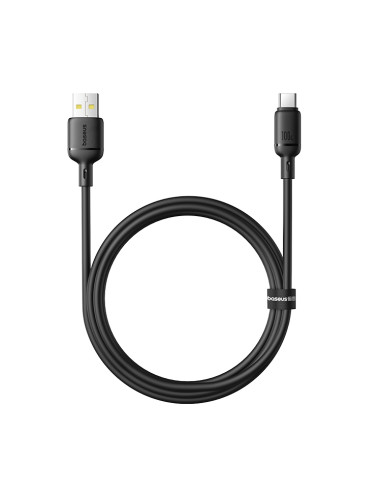 Cavo USB-C Baseus 100W 1m Silky Nero | Melacompro