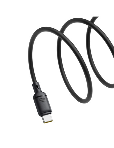 Cavo USB-C Baseus 100W 1m Silky Nero | Melacompro