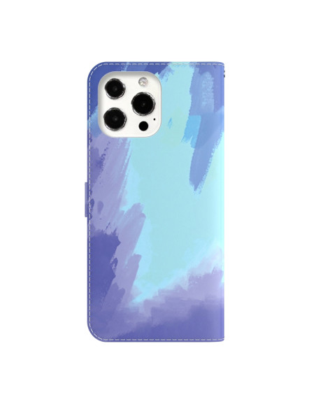 Cover iPhone 13 Pro Pelle Acquerello | Melacompro