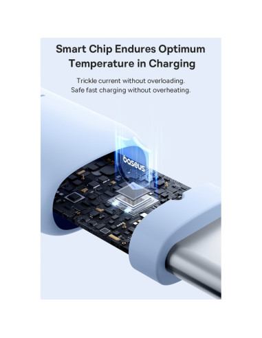 Cavo USB-C Baseus 100W 1m Silky Nero | Melacompro