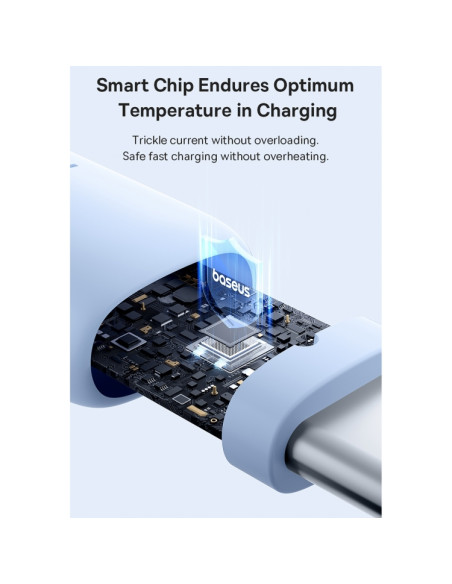 Cavo USB-C Baseus 100W 1m Silky Nero | Melacompro