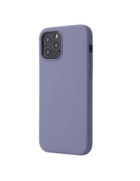 Cover iPhone 13 Pro Max Silicone Viola Lavanda Grigio | Melacompro