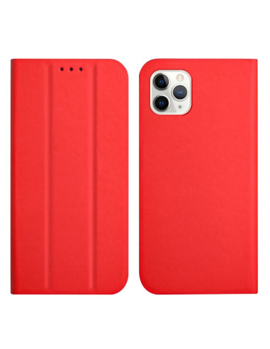 Cover iPhone 13 Pro PU Leather Flip Rosso | Melacompro