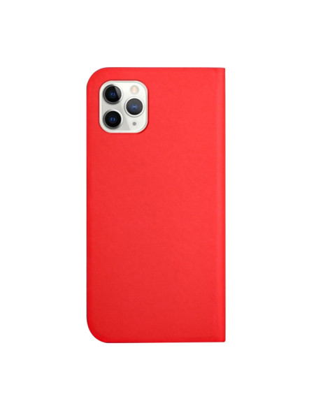 Cover iPhone 13 Pro PU Leather Flip Rosso | Melacompro