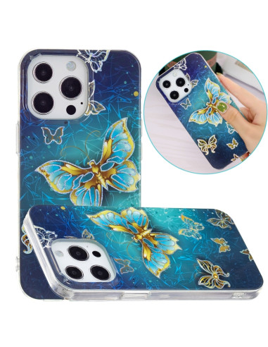 Cover iPhone 13 Pro TPU Farfalle | Melacompro