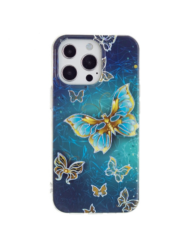 Cover iPhone 13 Pro TPU Farfalle | Melacompro