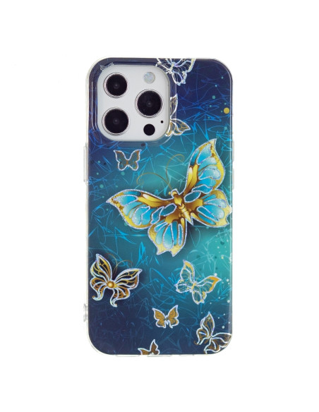 Cover iPhone 13 Pro TPU Farfalle | Melacompro